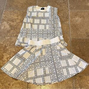NWT~Vintage STUSSY Women 2-Piece Set Top Skirt Size Medium-Made in Japan-Rare!